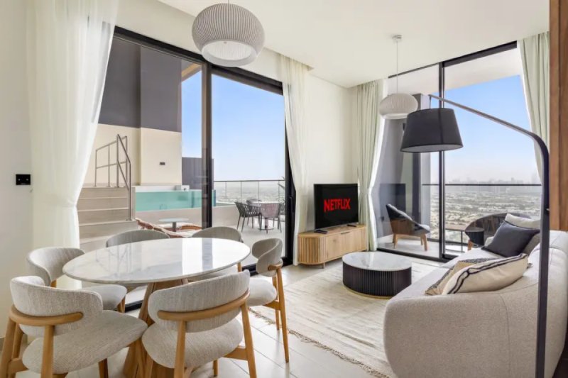 Luxe 2BR In Binghatti Onyx, JVC District 15 - Private Pool