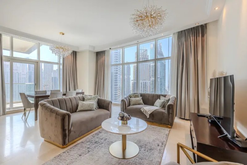 Spacious 3BDR Apartment in Trident Marinascape Oceanic, Dubai Marina