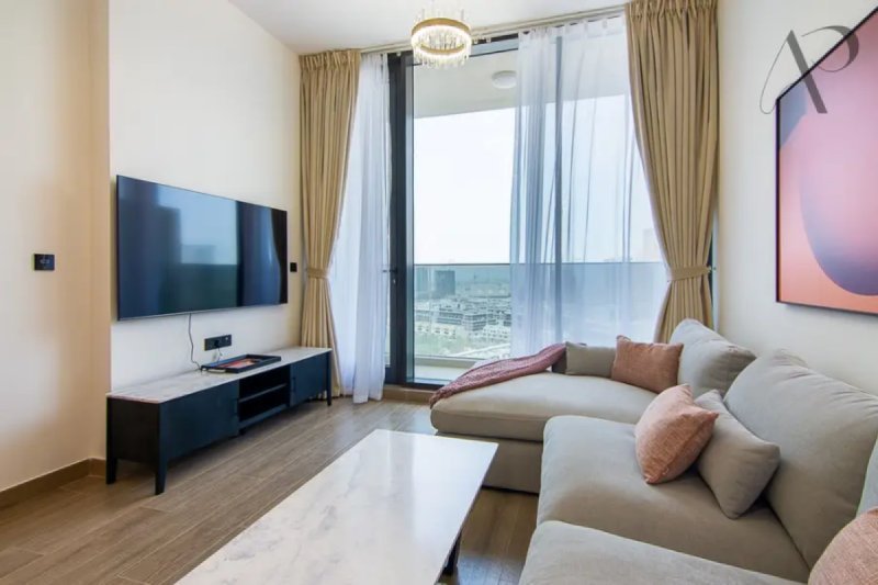 Contemporary 1-Bedroom Apartment | AURA by Grovy, JVC