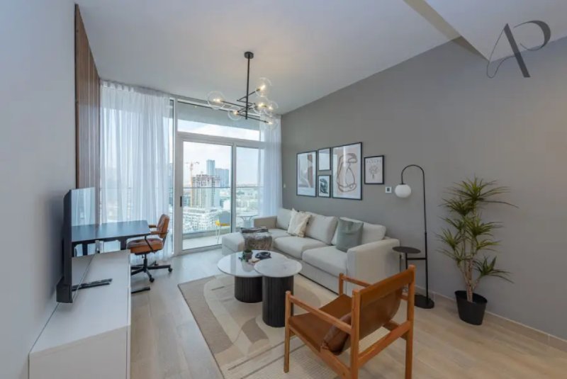 Stylish 1-BR Retreat in Bloom Heights, JVC