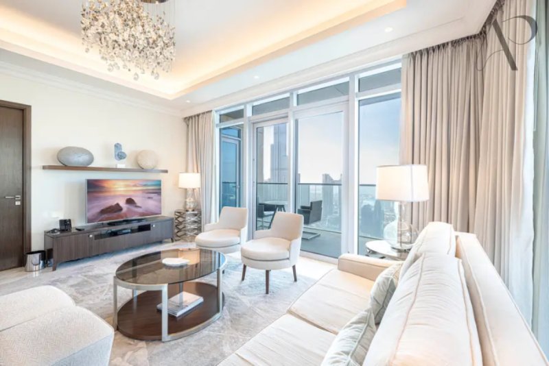 Elegant 3BR + Maid’s | Address Fountain Views II | Burj Khalifa View