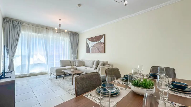 Elegant 1BR - High Floor - Marina Quay West Tower