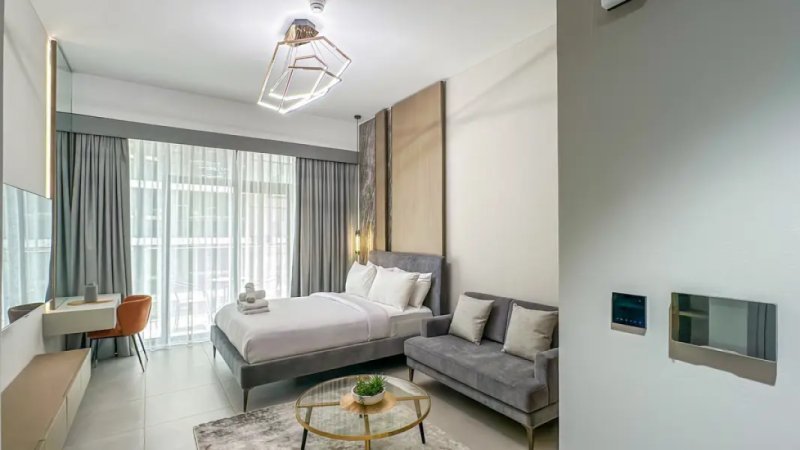 Modern Studio in JVC | Rooftop Pool & Gym Access