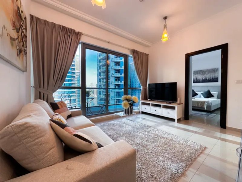 Elegant 1-Bedroom with Marina View in Bay Central