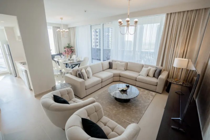 Deluxe 3BDR Condo With Terrace Overlooking Green Parks | Harbour Gate Tower, Creek Harbour