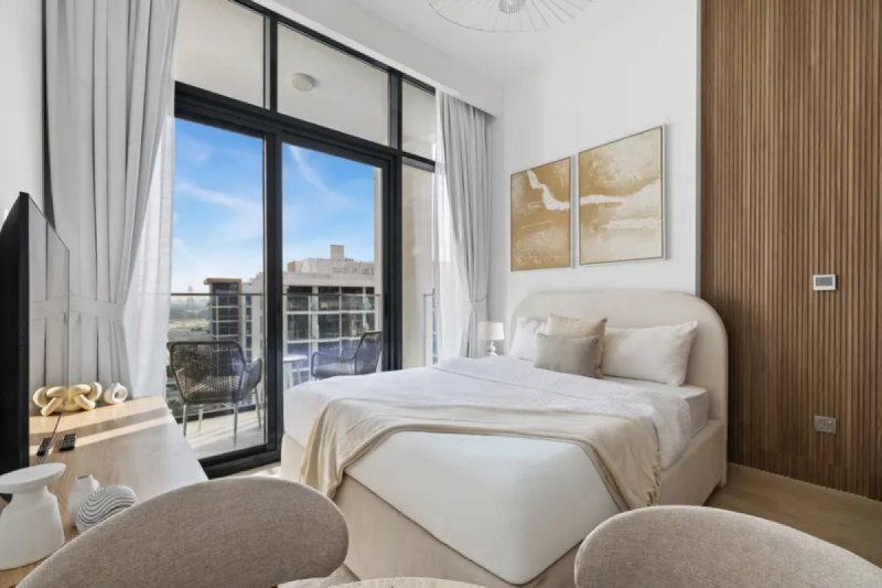 Stylish Studio | Huge Balcony | Skyline Community View | Azizi Riviera 40