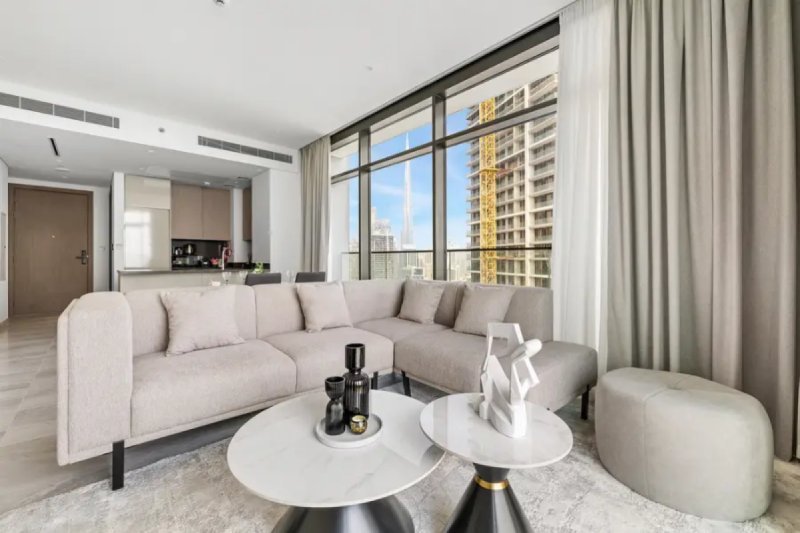 Luxury 3 BR | Waterfront Living | Burj Khalifa View | Peninsula, Business Bay