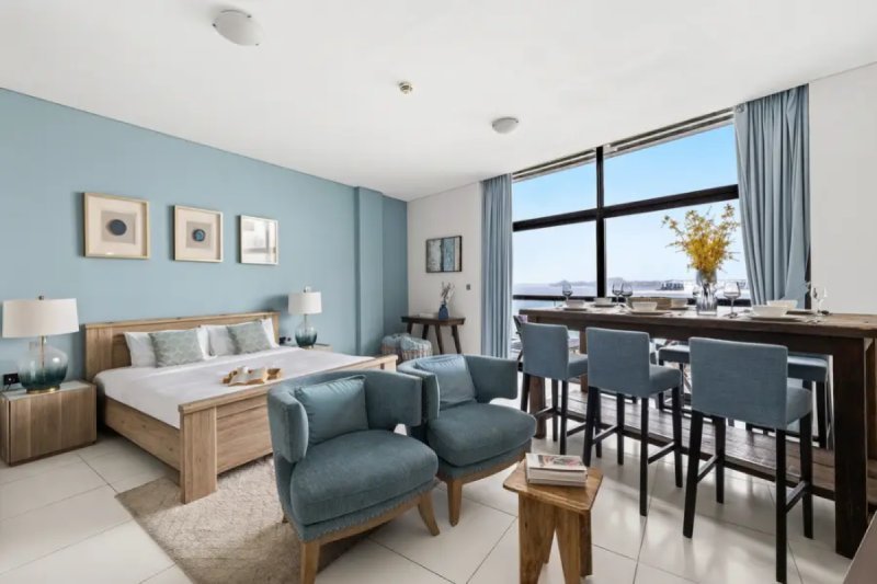 Beachfront Studio | Full Sea View | Direct Beach Access | Club Vista Mare, Palm Jumeirah