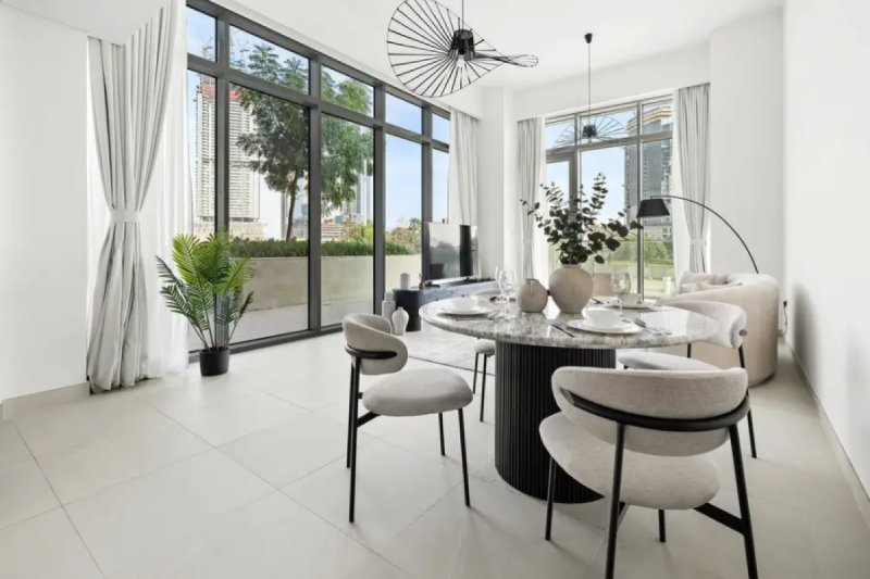 Massive 2 BR + MaidsRoom | Private Balcony | Park View | Canal Front Residences