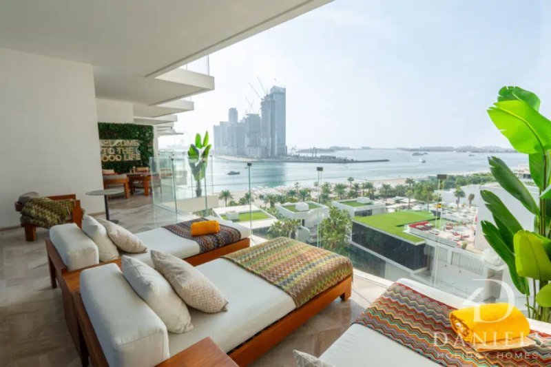 Daniels 2BR | Five Palm |Full Sea View