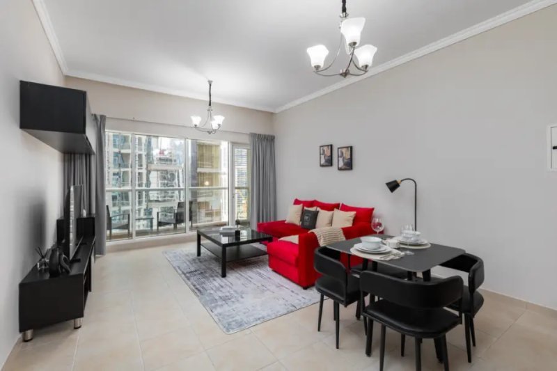 Maison Privee - Comfortable 1BR Downtown Apartment w/ City Skyline Views | Burj Al Nujoom