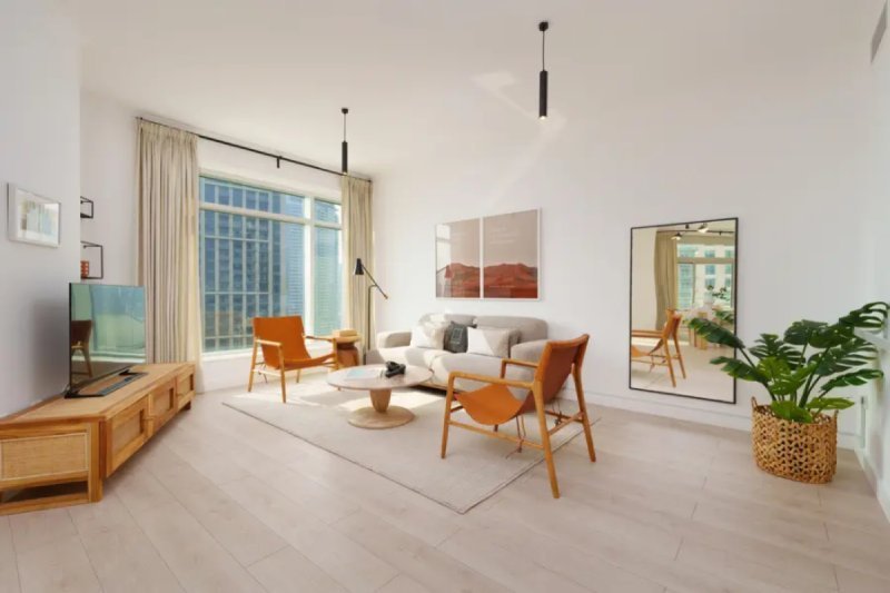 Chic 2BR Downtown Haven w/ Balcony & City Views | Burj Views, Downtown