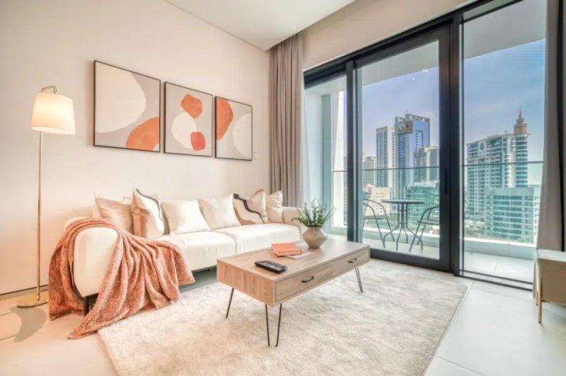 Marina View 1BR w/ Beach Access Apt in Address JBR