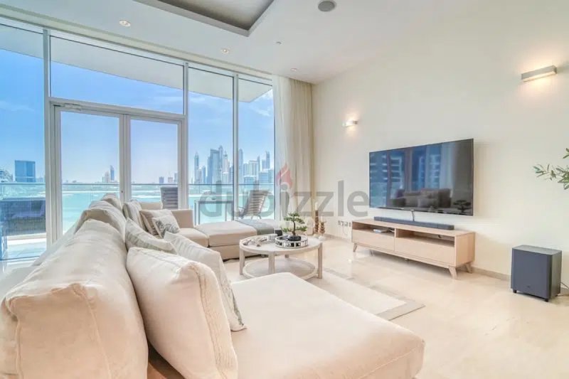 Lush 1BR Sea View Living w/ Private Beach at the Palm | Oceana, Palm
