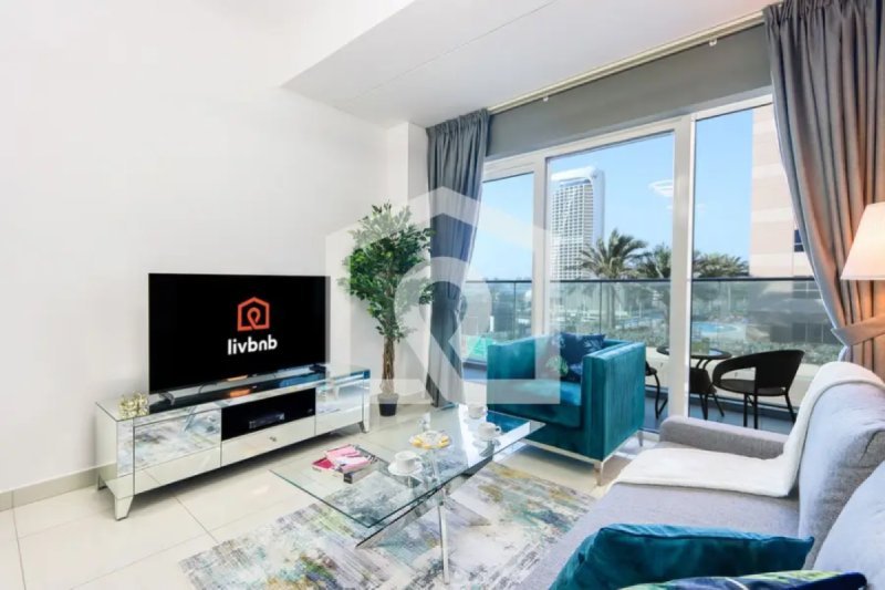 1BR with Balcony, Steps from JBR & Marina Walk
