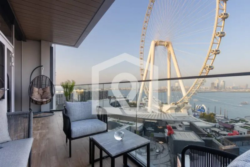 Luxury 2BR | Sea, Ain Dubai & Skyline Views | Bluewaters