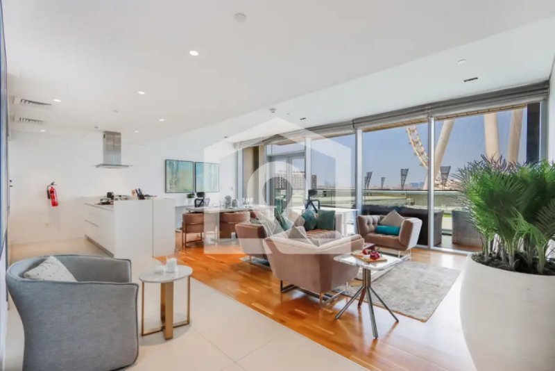 Livbnb-2BR Suite In Bluewaters with Ain Dubai View
