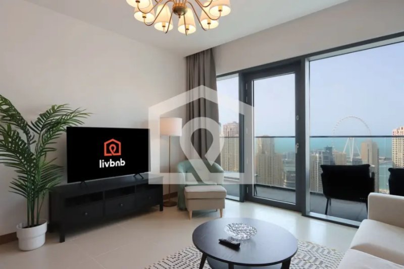 Livbnb 3BR | Full Sea & Ain View | Marina Promenade | Vida Residences