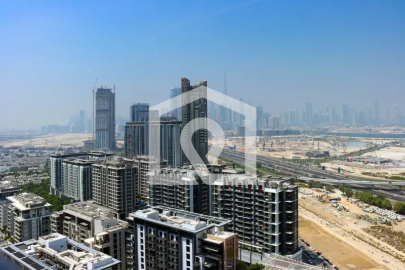 Stylish 1BR with Skyline Views | Sobha Crest, Hartland