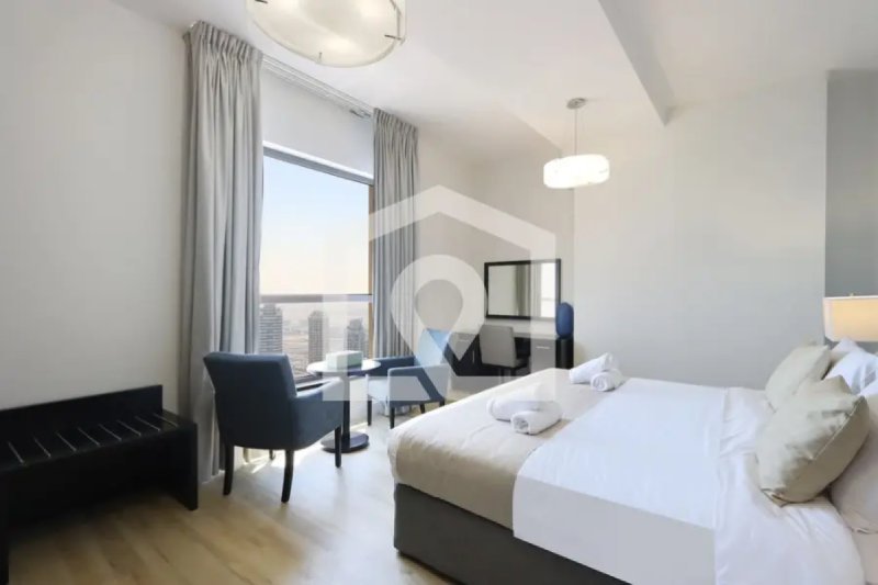 Livbnb - Spacious 2B in Shams with Marina View | Walk to Beach