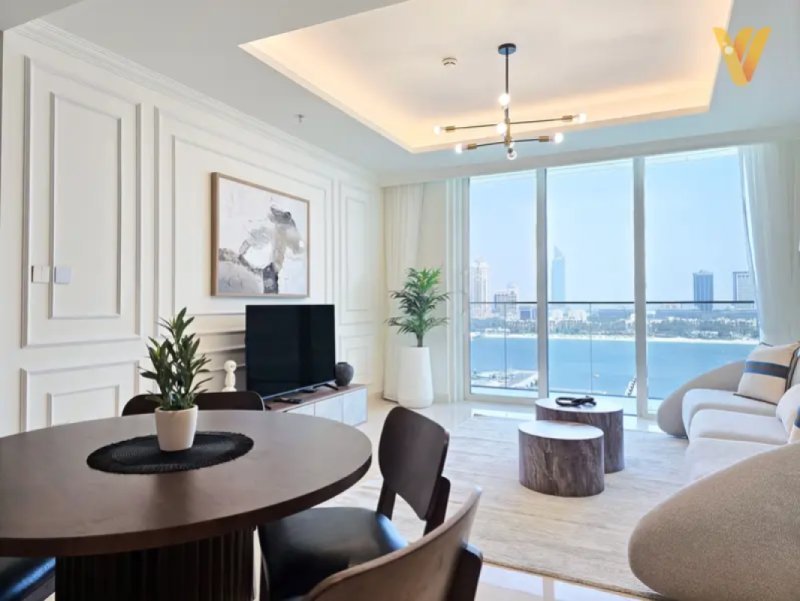 2BR Beachfront Living In Palace Beach Residence, Emaar Beachfront | Pet Friendly