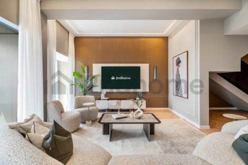 4 br Luxury Duplex Penthouse with Maids room | Cayan tower Dubai Marina 