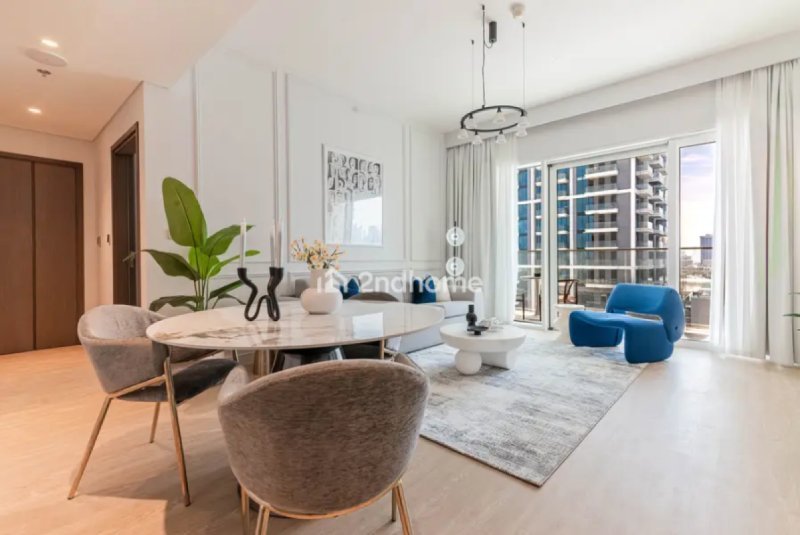 1BR In Grand Bleu by Elie Saab, Emaar Beachfront with Beach access