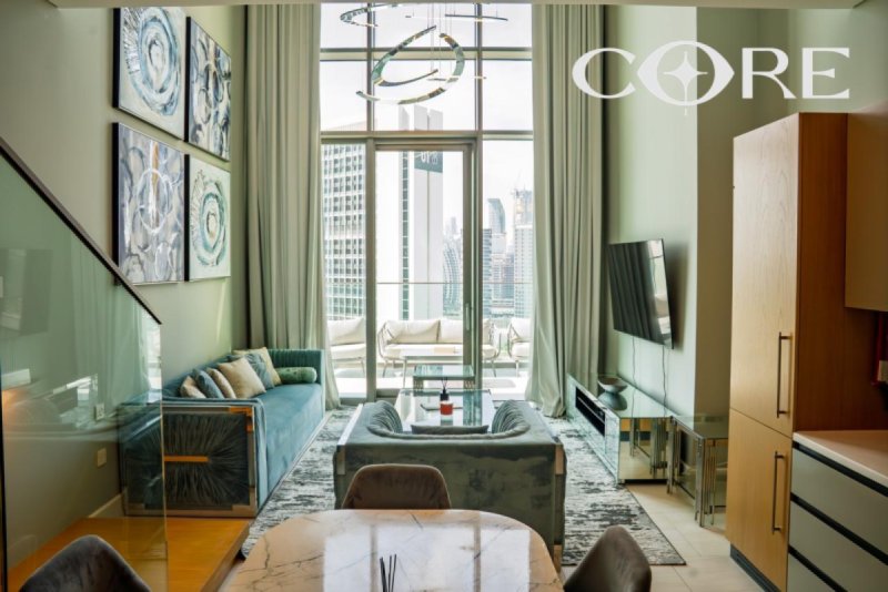 One-Bedroom Duplex Apartment In SLS Dubai Residence, Business Bay