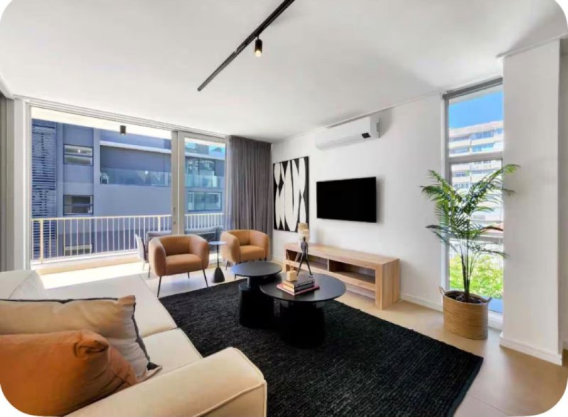 Contemporary Chic in Green Point: Luxury 2BR Designer Oasis at The Braemar