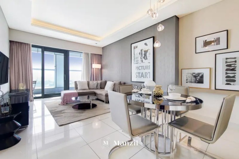 Lux 1BR Home near Downtown with Swimming Pool in Damac Paramount Towers