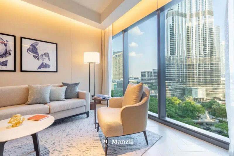 Stylish 3BR Apt | In Downtown | With Burj Views | Address Opera