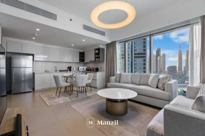 Luxury 2BR with City View Next to Dubai Mall, Downtown Views II Tower 3.