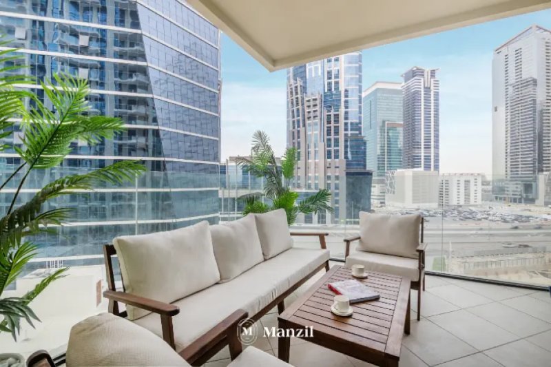 Luxury 1BR at Urban Oasis | Close to Burj Khalifa