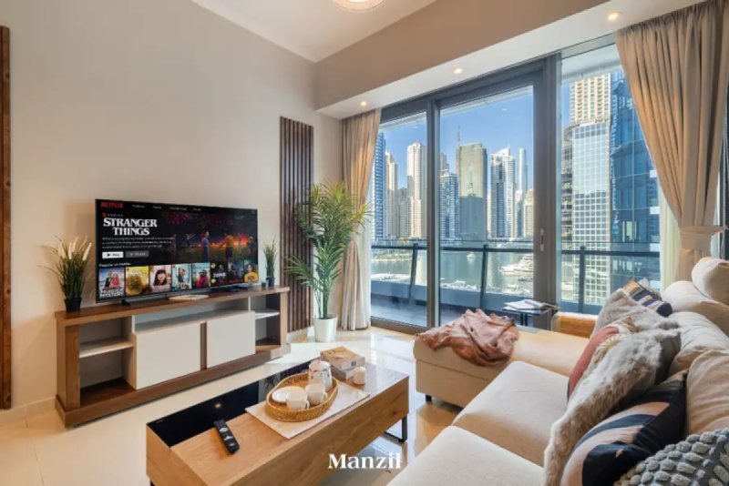 Stylish Marina-Front 2BR | Dubai Marina | Near Top Attractions | Pool, Gym & Modern Amenities