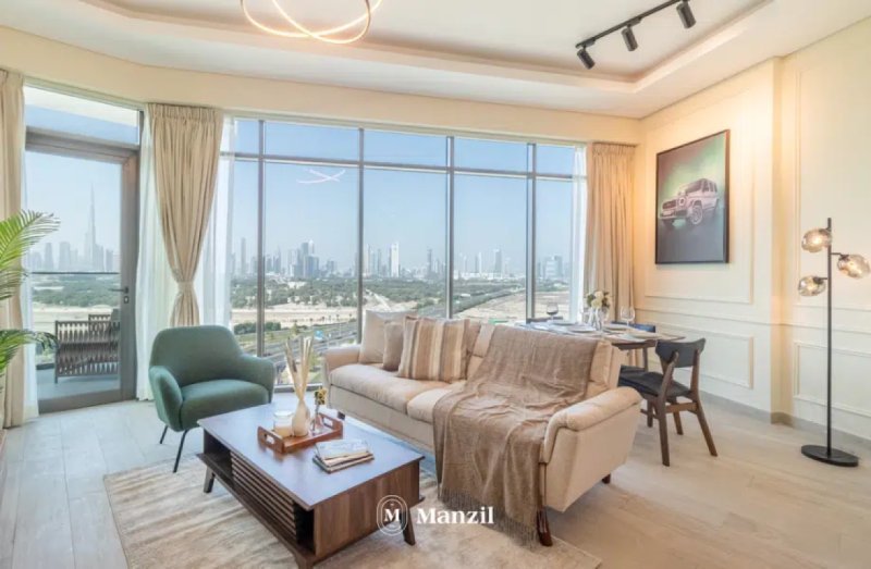 1BR Apartment with Burj Views in Azizi Jaddaf | Creek Views Tower