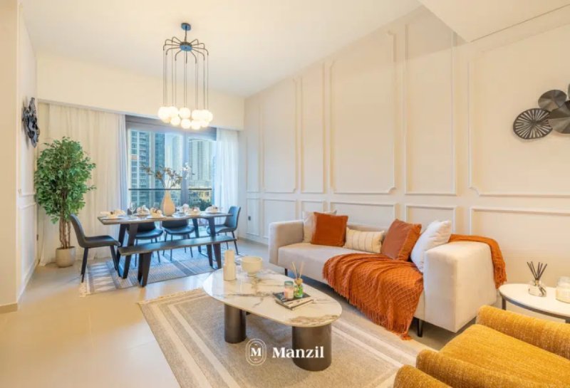 Stylish 2BR Apartment | Downtown | Walking distance to Burj Khalifa & Dubai Mall | Act One Tower