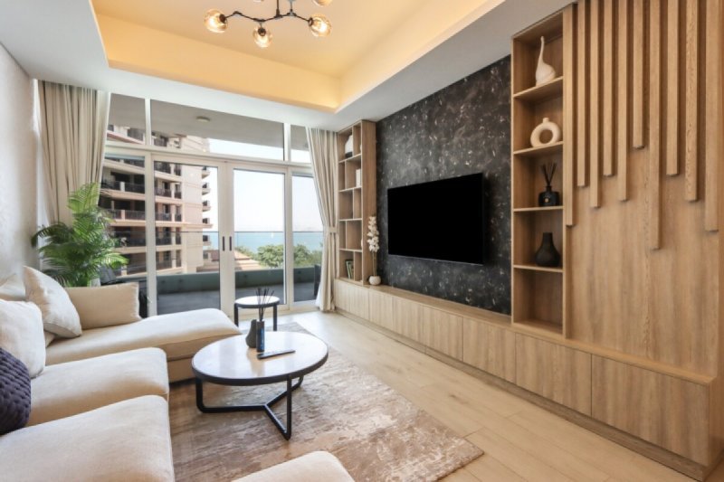 Premium 1BR with Burj Al Arab Views in Azizi Mina, Palm Jumeirah 