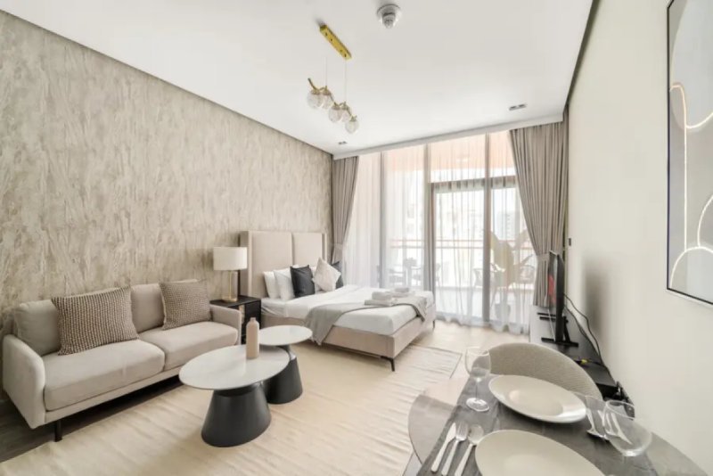 Pool View Studio In Binghatti Crystals, Dubai Silicon Oasis