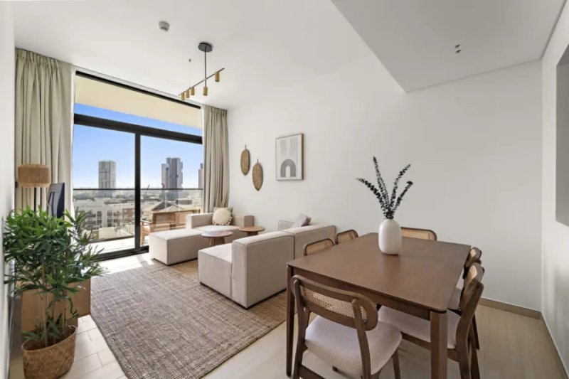 Pool View 2BR In Binghatti Emerald, JVC District 15